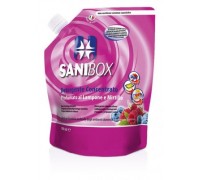 Sanibox Detergente Igienizzante elimina odori da 1 litro Profumazione lampone mirtillo